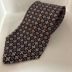 Chaos Ralph Lauren Floral Blue White Red Tie